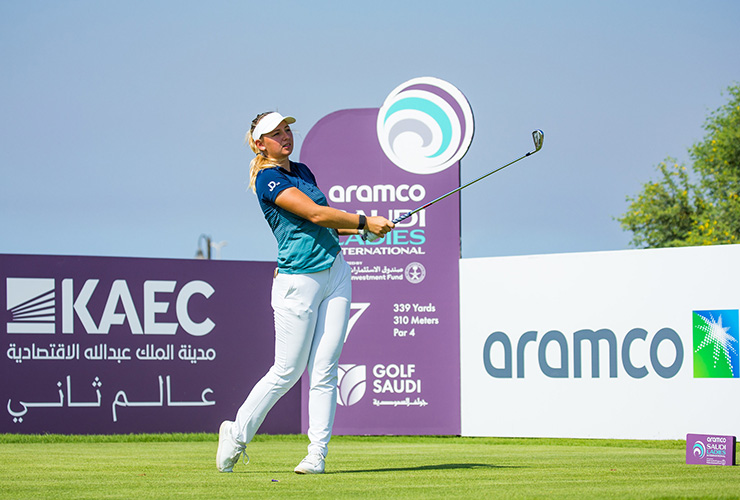 Playing ‘more humble’, Emily Kristine Pedersen proves form is temporary by nabbing halfway lead in Saudi