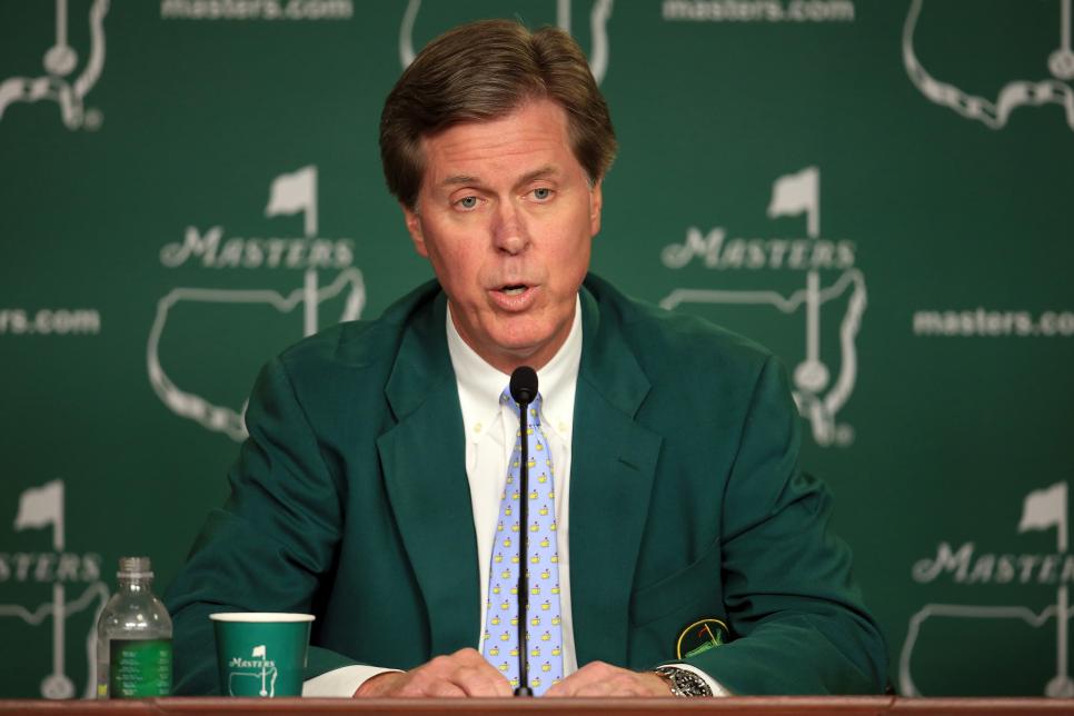 Augusta National chairman says ‘We are at a crossroads’ regarding distance gains