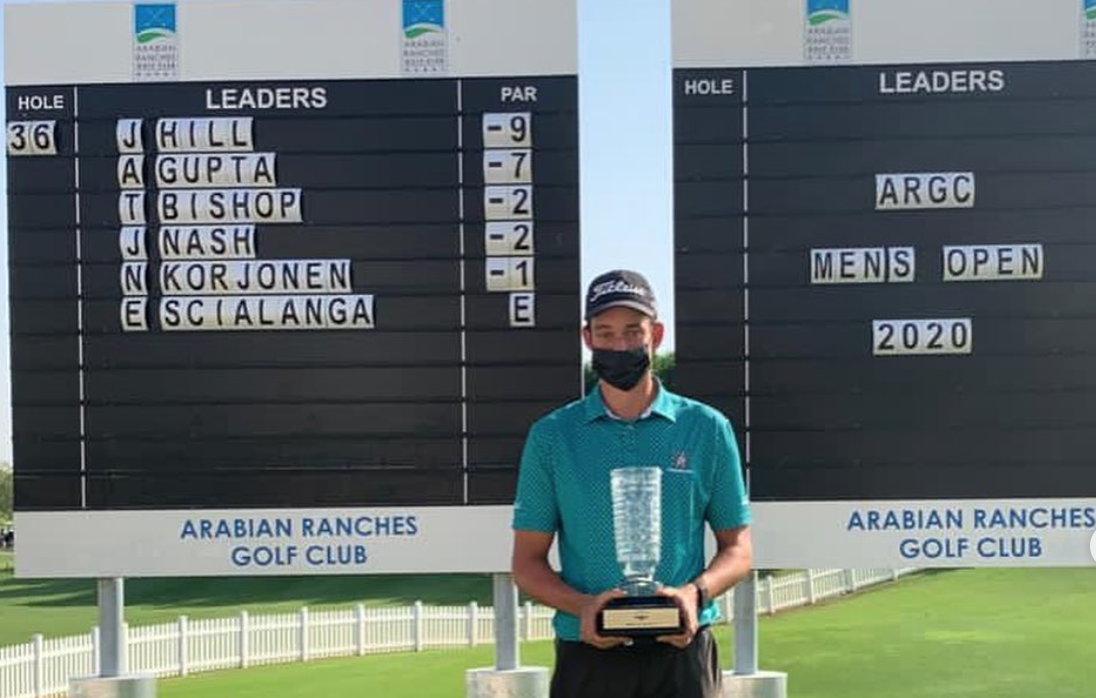 Josh Hill fires closing 63 to enhance EGF legacy with Arabian Ranches victory