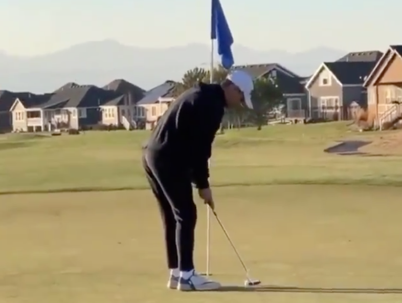 Would you ever recover from a four-putt this bad?