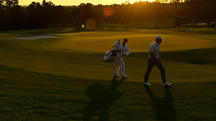Only Dustin Johnson stands in the way of Dustin Johnson