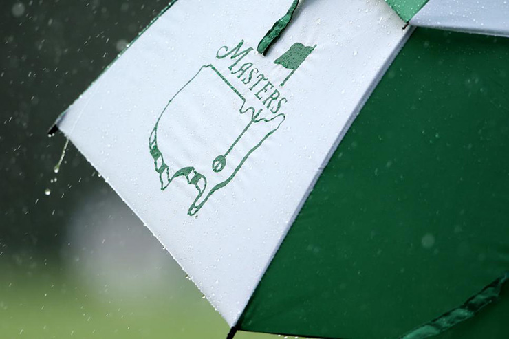 This isn’t the weather forecast you want to see for Augusta
