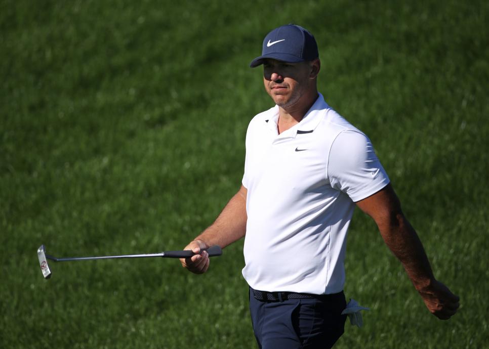 Brooks Koepka can’t say how he feels about his year ‘without getting fined’