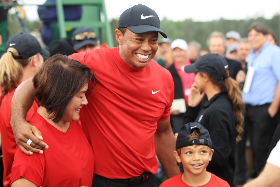 Justin Thomas jokes that Tiger Woods’ son Charlie ‘talks trash just like his dad’