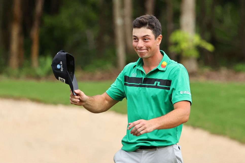 Viktor Hovland breaks this unusual PGA Tour curse, caps off wild 2020 with his second victory