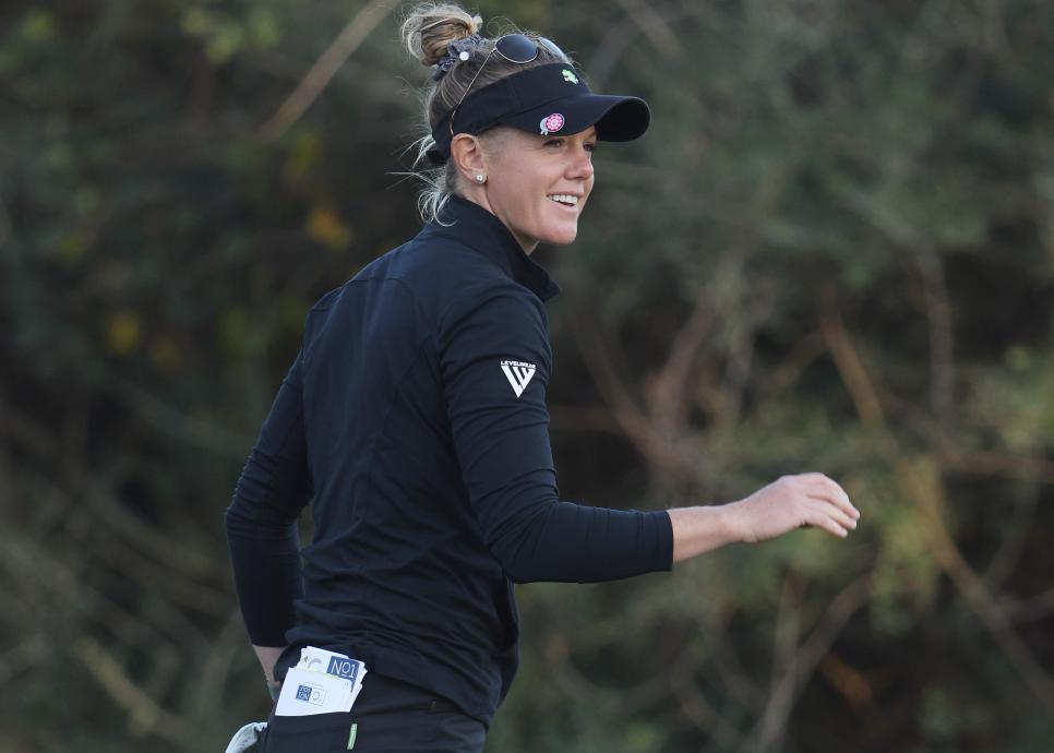 Amy Olson can notch her first pro win on the grandest stage