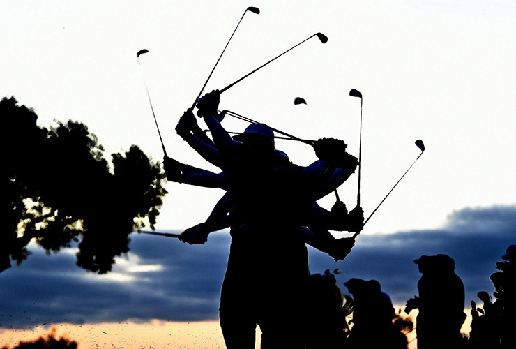Professional golf was at the mercy of evolution in 2020