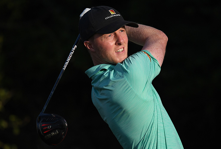Craig Howie’s previous UAE golf experience was a humbling 93 at Yas Links. Now he’s contending at JGE