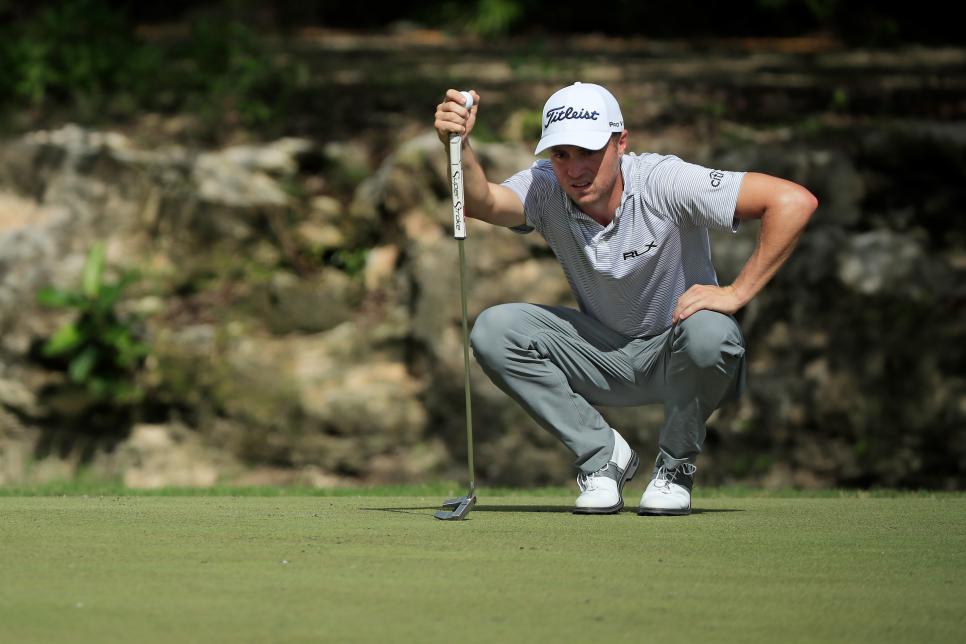 After a 62, Justin Thomas is officially lurking at the Mayakoba Golf Classic