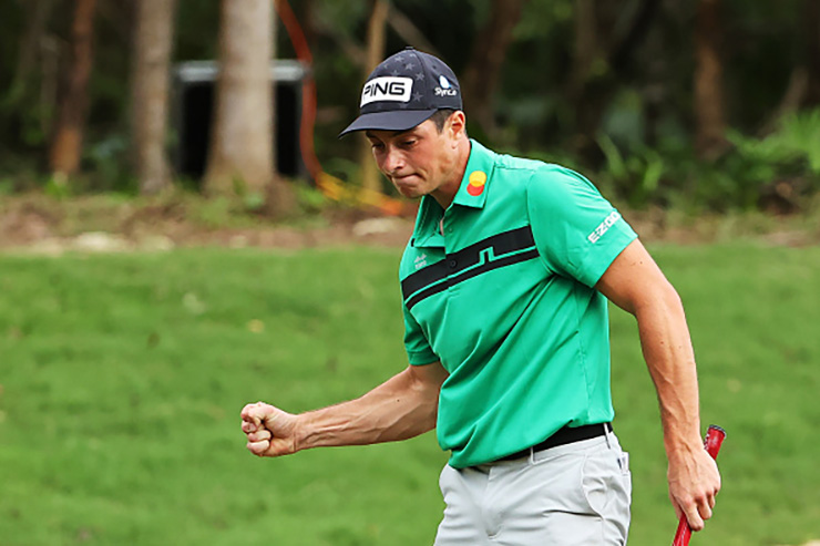 Viktor Hovland breaks a curse and a PGA Tour pro channels Happy Gilmore