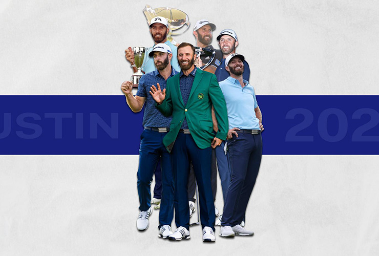 The highs and lows of Dustin Johnson’s spectacular 2020