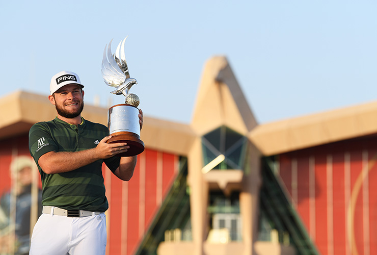 Tyrrell on top in Abu Dhabi as Falcon remains elusive for McIlroy
