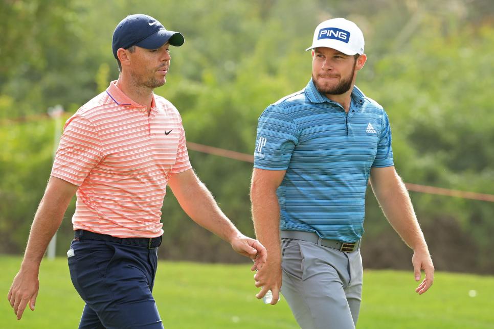 Abu Dhabi has itself a monster leaderboard for the final round of the European Tour 2021 opener