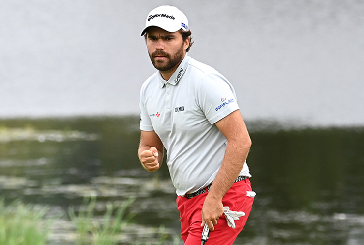Romain Langasque had no idea how low he was going at St Andrews until tying course record