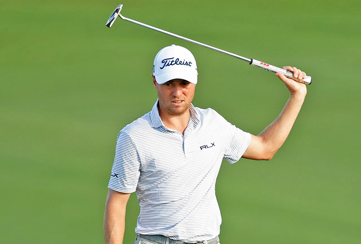 Justin Thomas uses homophobic slur after missed putt and apologizes after round: ‘I screwed up’