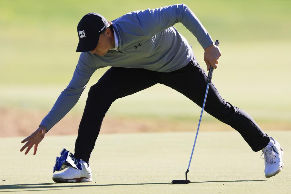 Sam Burns seeks another Tiger encounter, Jordan Spieth’s putter fails him and Max Homa plays a bunker shot for the ages