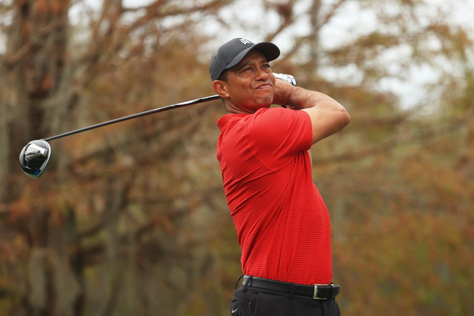 Expect to see a lot of red-and-black Tiger Woods tributes on Sunday at Workday
