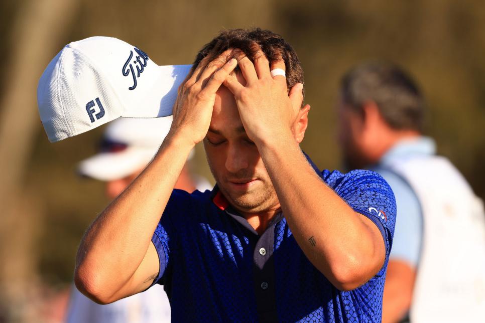 An emotionally drained Justin Thomas wins The Players in record breaking fashion