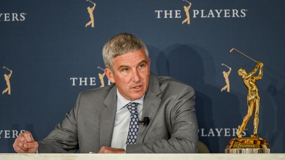 Commissioner says PGA Tour will advocate for vaccines, but not require players to get them