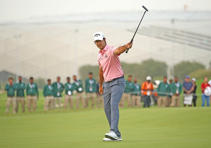 DP World Tour: Jorge Campillo takes charge at Irish Open as home hopes Lowry and Power thrill crowds