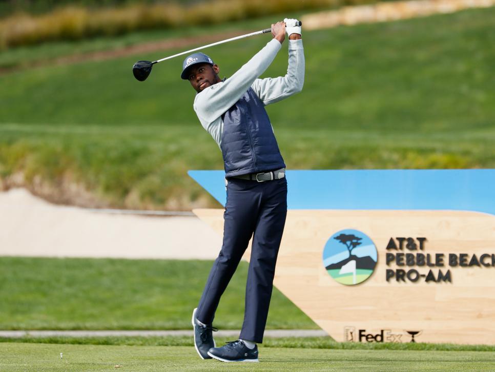 Kamaiu Johnson is learning some hard lessons at golf’s top level
