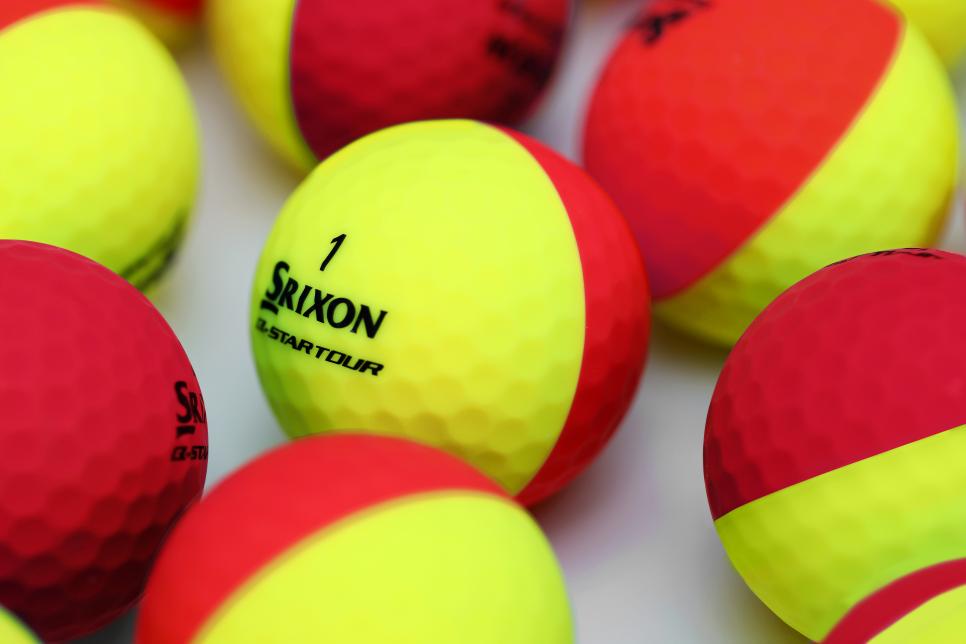 Srixon brings more colours to the Q-Star Tour Divide—combining two in one ball