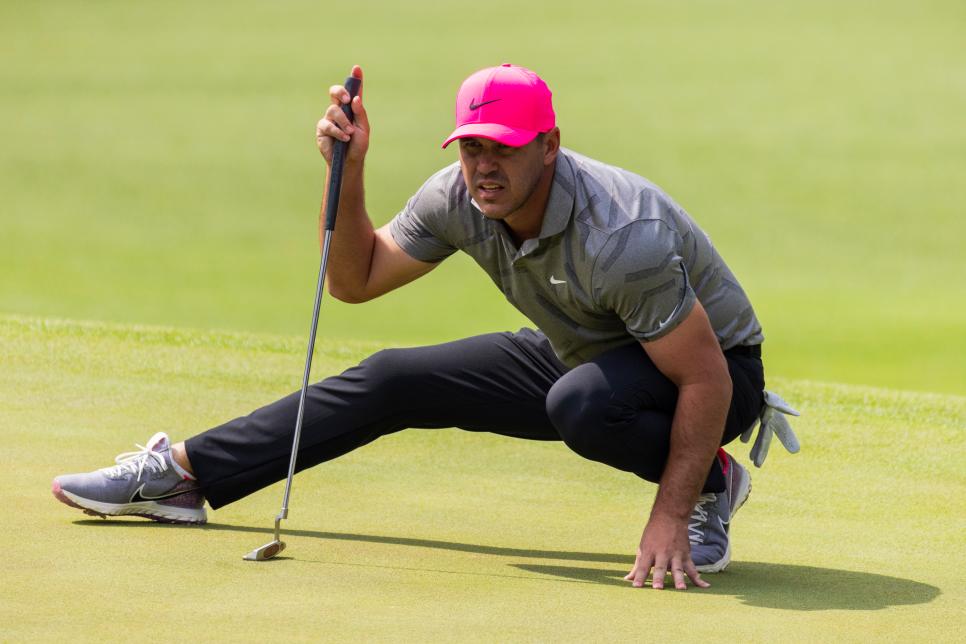 A limping Brooks Koepka brought grit and not much else to Augusta National Thursday
