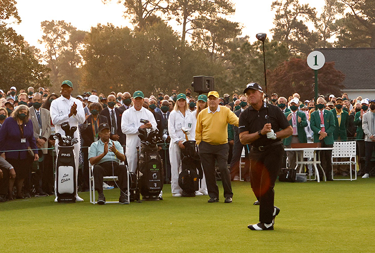 Gary Player unveiled as Golf Saudi ambassador ahead of ceremonial Masters tee shot