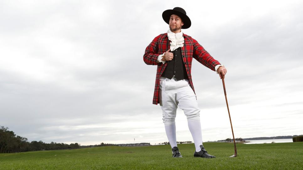 The story behind Sir Willie Innes, the PGA Tour’s only tournament mascot