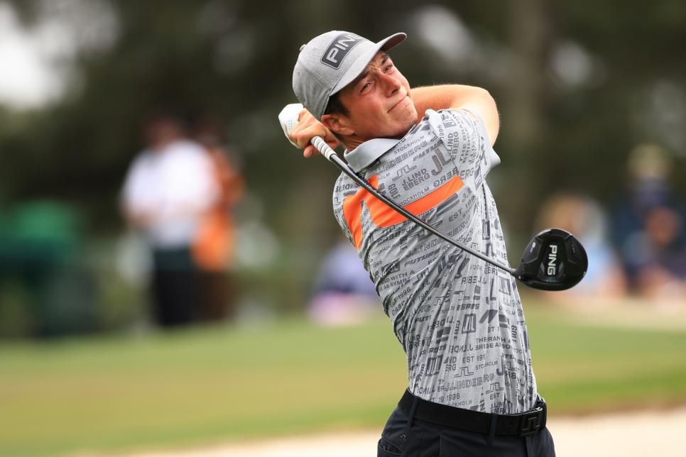 Viktor Hovland’s first two rounds at Augusta were absolutely bonkers