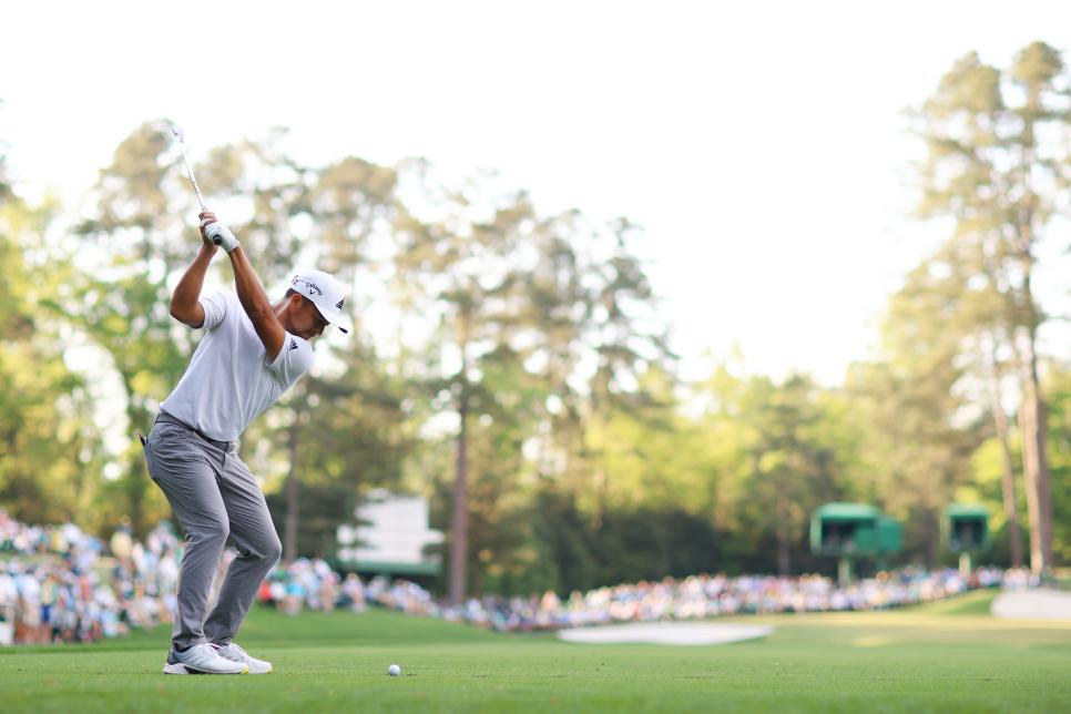 Xander Schauffele on the disastrous shot that ended the Masters: “I flushed it”