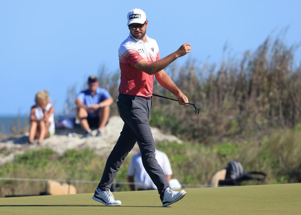 Corey Conners rides hot putter to solo lead at Kiawah Island