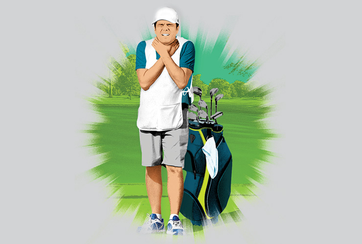 Undercover Caddie: Players aren’t the only ones who choke