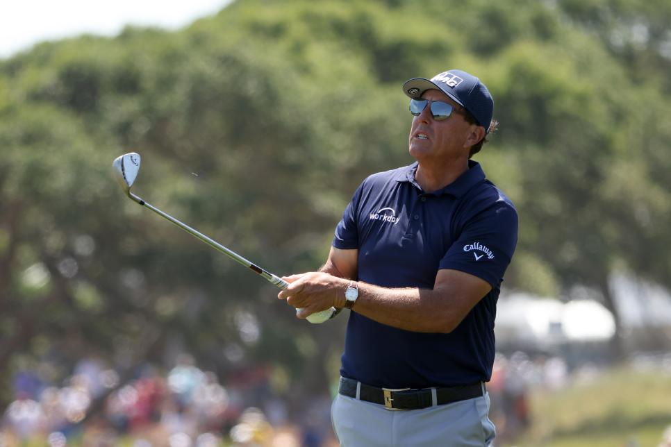 The clubs Phil Mickelson used to win at Kiawah island