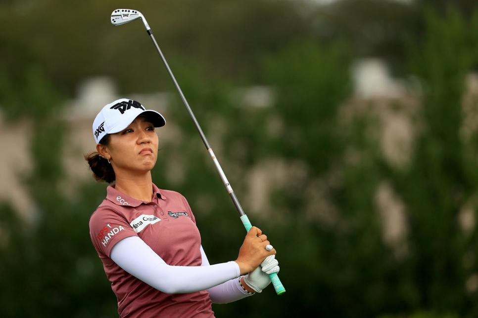 Watch Lydia Ko bank this shot off Hannah Green’s ball for an improbable walk-off eagle