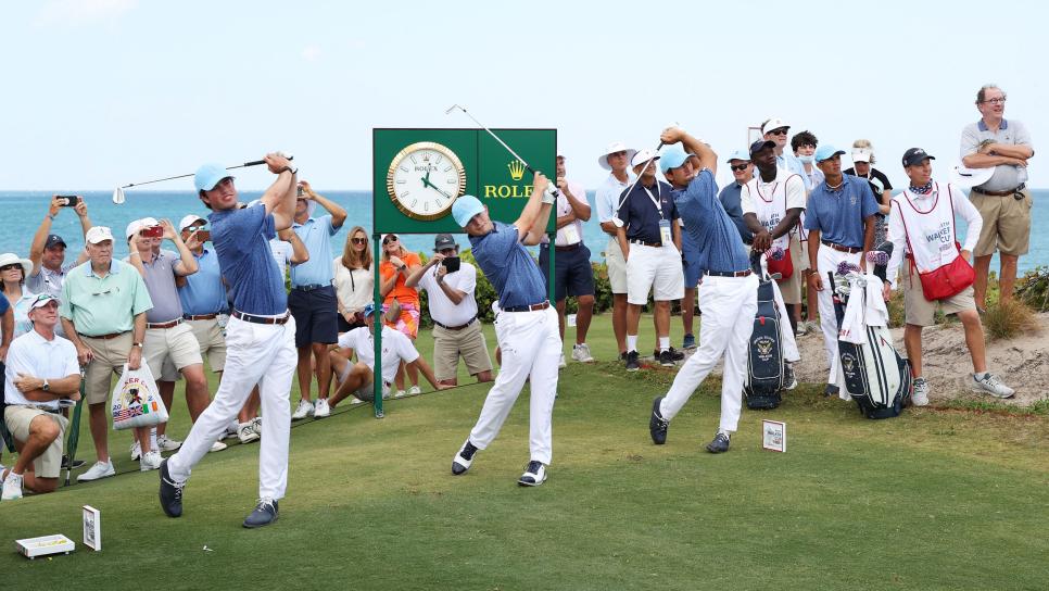 This was already the craziest run-up to any Walker Cup in recent memory, and then both teams got a stomach bug