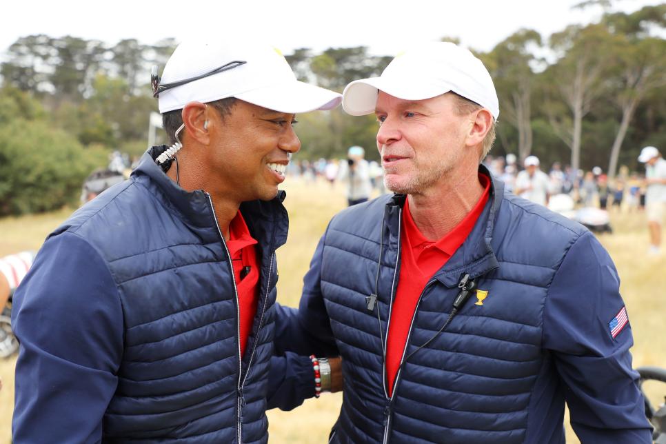Steve Stricker is all in on getting Tiger Woods involved with 2021 U.S. Ryder Cup team