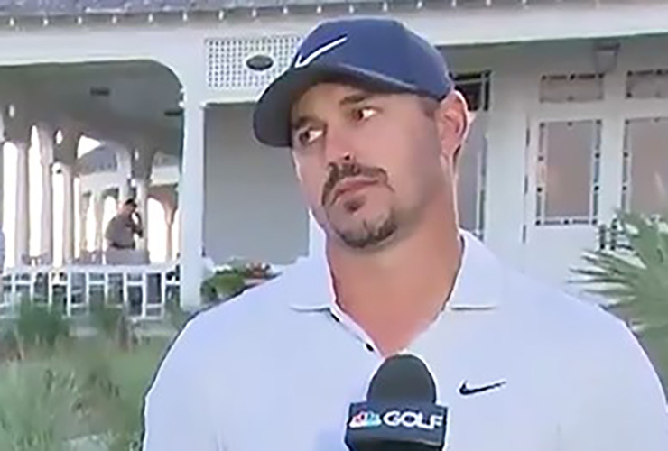 Rogue video of Brooks Koepka eye-rolling Bryson DeChambeau into another dimension taking Twitter by storm