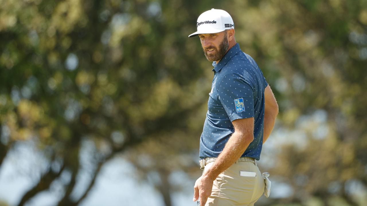 Guess who isn’t worried about his game at Torrey Pines? Try Dustin Johnson