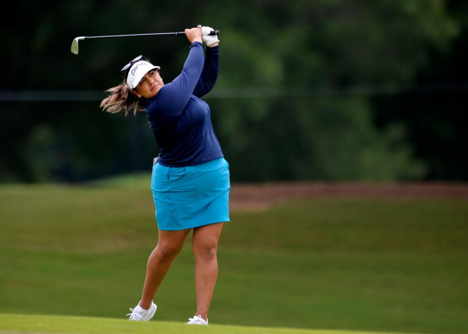 Lizette Salas, early leader at the KPMG Women’s PGA, opens up about mental-health issues