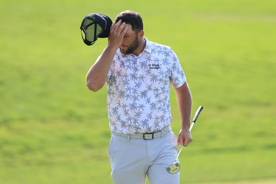Jon Rahm’s untimely positive COVID test, Justin Thomas continues to struggle, and a Bryson bomb you have to see to believe