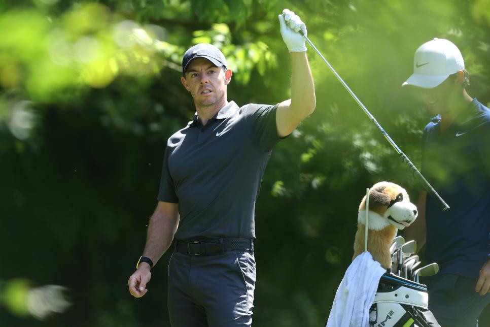 Rory McIlroy returns to Mount Juliet and his favourite memory: thinking about snatching Tiger Woods’ glove