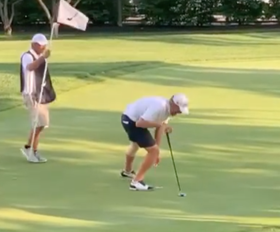 Ian Poulter’s son dislocates knee during junior tournament, manages to make bizarre birdie
