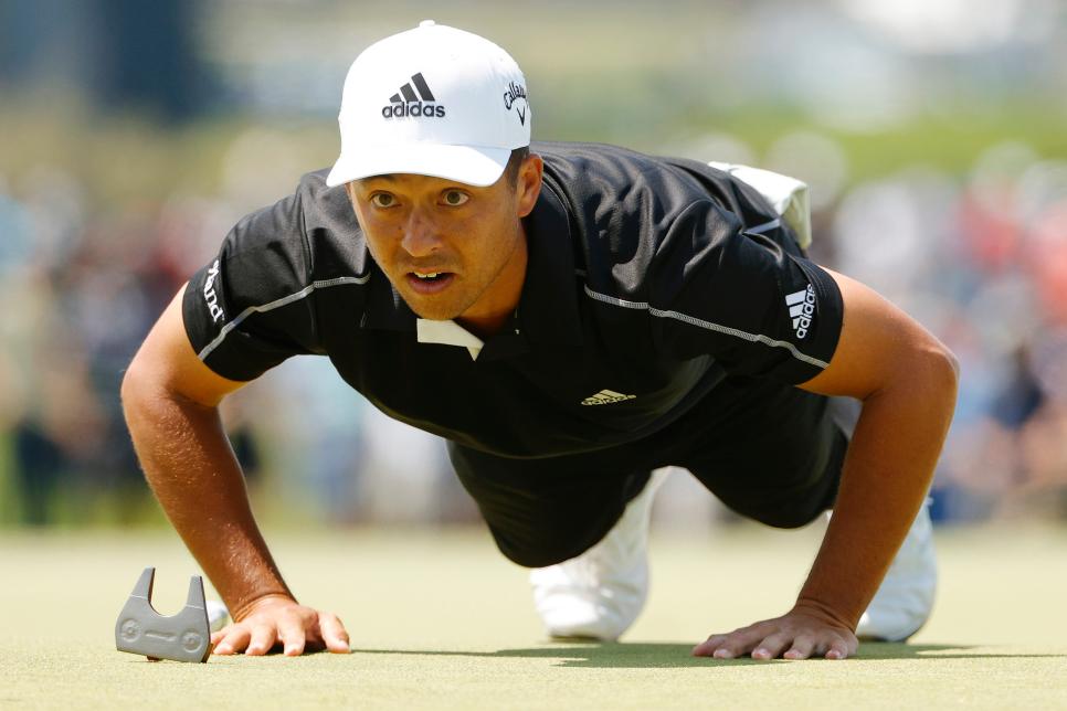 Xander Schauffele’s latest putting routine worked on Day 1, but it’s going to take some getting used to