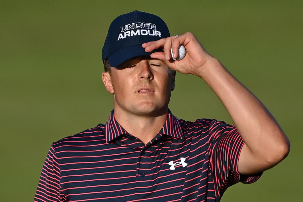 Jordan Spieth says Saturday’s finish made him want to “break something” in rental home