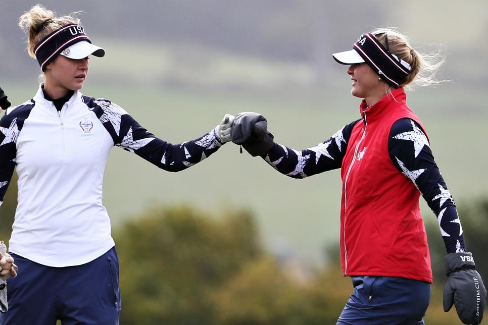 Solheim Cup points races and rosters take shape as team captains play together at U.S. Senior Women’s Open