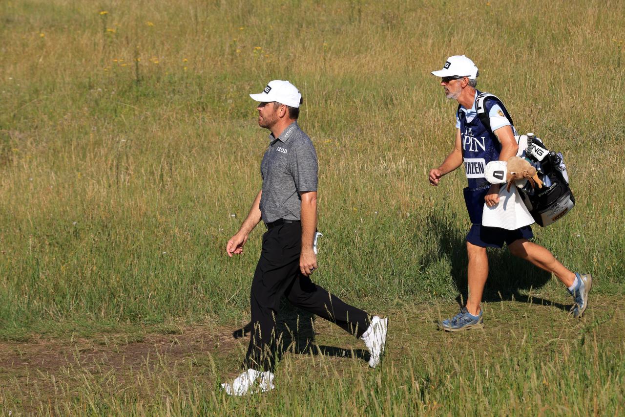 Another disappointment for Louis Oosthuizen, and this time the strain shows