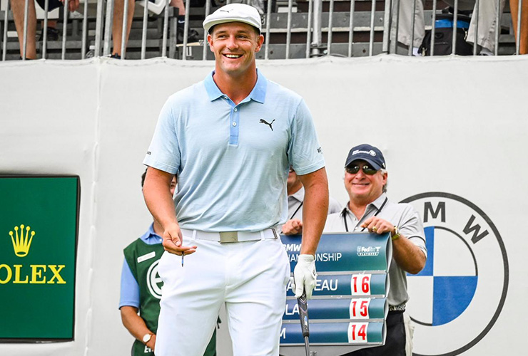 WATCH: Bryson DeChambeau makes two straight eagles, remains absurdly hot