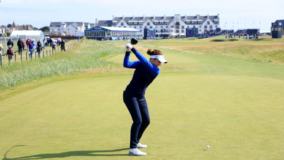 Here she comes again: Georgia Hall back in contention at another Women’s Open