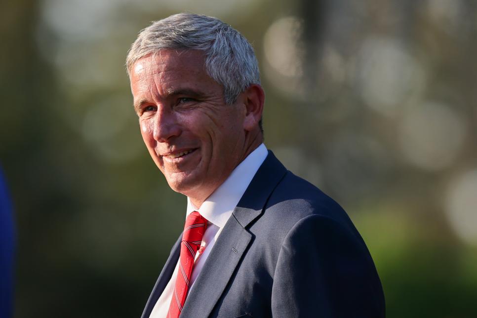 PGA Tour’s Jay Monahan tight-lipped on LIV Golf world rankings attempt